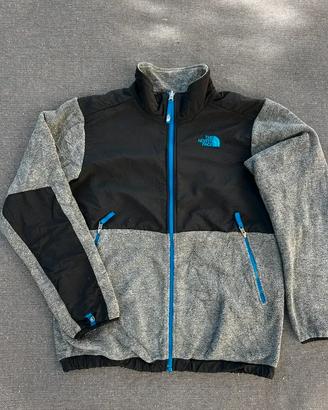 Giacca Pile The North Face Denali Grigia Nera S