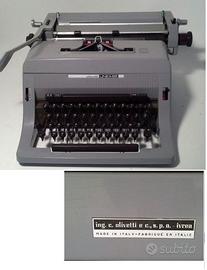Macchina da Scrivere Olivetti LINEA88