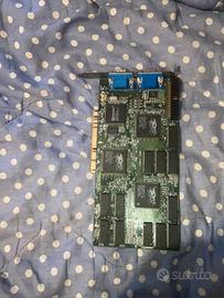 Scheda pci video 3dfx voodoo 2