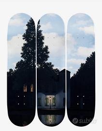 The Skateroom Set 3 Skateboard Magritte Limitato