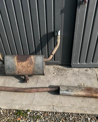 Scarico originale giulietta quadrifoglio 1750cc