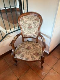 Poltrona Stile Luigi XV / Provenzale