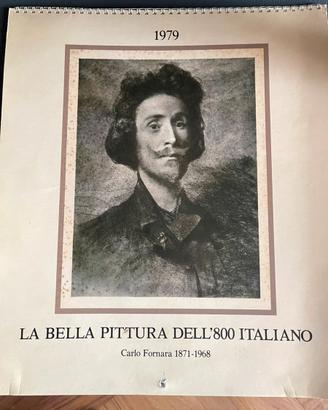 Calendario 1979 - pittore Carlo Fornara