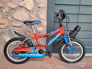 Bicicletta bambino 14" (95-110)-eventuali rotelle
