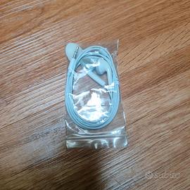 NUOVE Cuffie in-ear auricolari jack 3,5 bianche