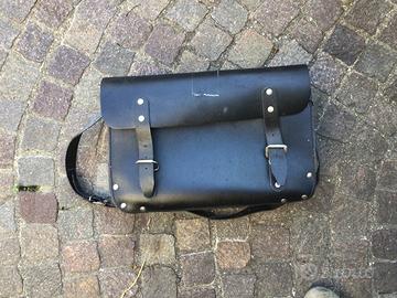 Borsa in cuoio da tecnico/operaio vintage