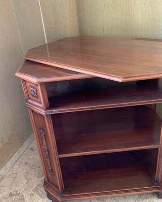 Mobile porta Tv girevole in legno massello