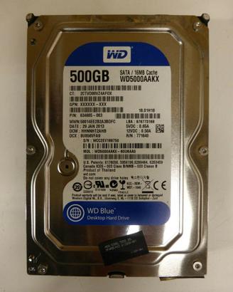 Hard Disk da 500 GB