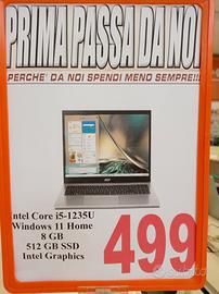 computer nuovo ancora imballato 