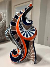 Scultura porcellana Sargadelos design h26 cm