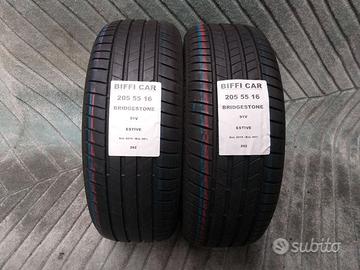 2 gomme 205 55 16 bridgestone a262