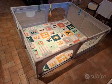 Box bambino con materassino modulabile