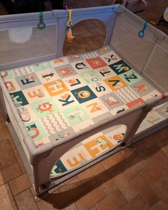 Box bambino con materassino modulabile
