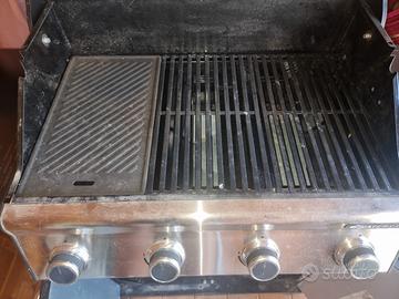 Barbecue a gas NATERIAL Kenton 4 bruciatori

