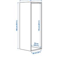 Struttura armadio PLATSA ikea