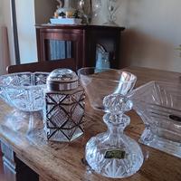 Preziosi oggetti in cristallo