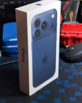 iPhone 17 Pro blu