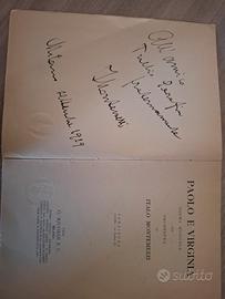 Partiture con dedica e autografo