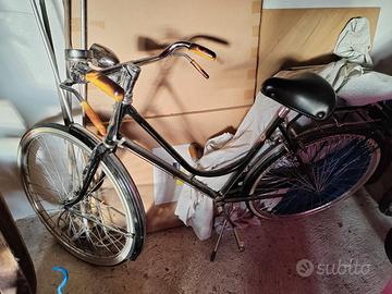bicicletta vintage legnano lusso nera perfetta