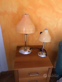 Lampada e plafoniera abbinata