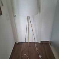 5eme Avenue - Piantana su treppiede in metallo dor