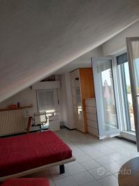Mansarda con terrazzo
