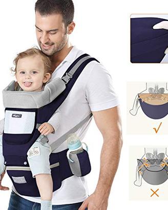 YIKANWEN Marsupio Neonato 0-36 mesi