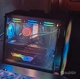 Case pc+4 ventole Halo argb+ML master illusion