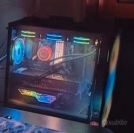 Case pc+4 ventole Halo argb+ML master illusion