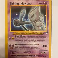 Carta da collezzione pokemon Shining Mewtwo