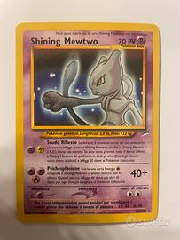Carta da collezzione pokemon Shining Mewtwo