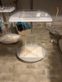 supporto in plexiglass