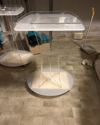 supporto in plexiglass