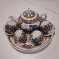 set da tè vintage orientale