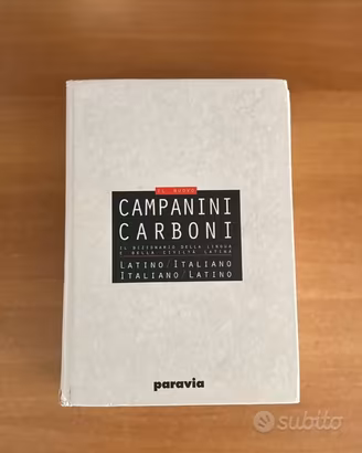 Dizionario latino Campanini Carboni