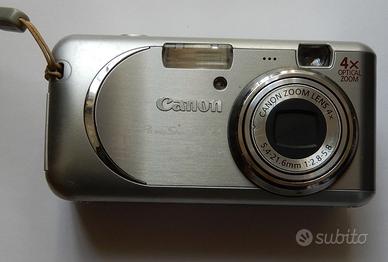 Canon PowerShotA430–compatta AA–vintage righe foto
