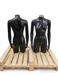 Minichini Busto Donna Neri Lucidi