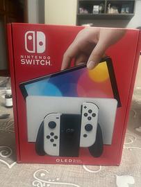 Nintendo switch oled nuova colore bianca