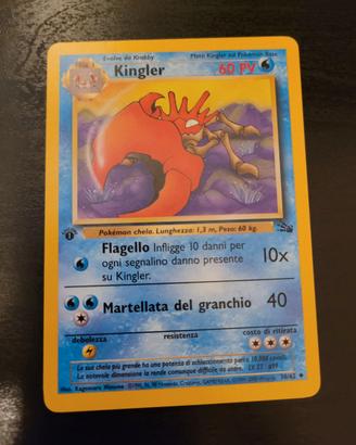 Kingler FO 38 prima edizione - Near mint