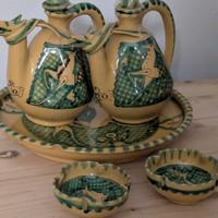Giacomini Orvieto set olio aceto vintage 