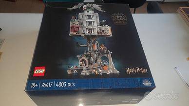 SOLO SCATOLA LEGO banca Gringott 76417 HarryPotter