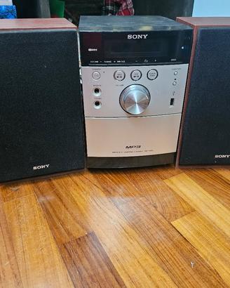 radio stero  mp3 legno/nero 