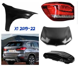Bmw X1 F48 Lci musata cofano assetto freni fanale