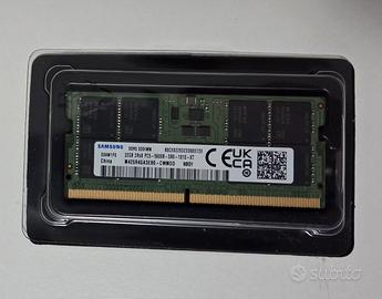 RAM Samsung DDR5 32gb (1x32) 5600 SODIMM
