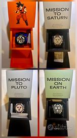 collezione moonswatch + swatch x dragonball