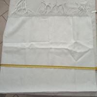 2 asciugamani bianchi in lino