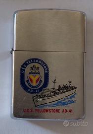 Zippo originale USS  YELLOWSTONE