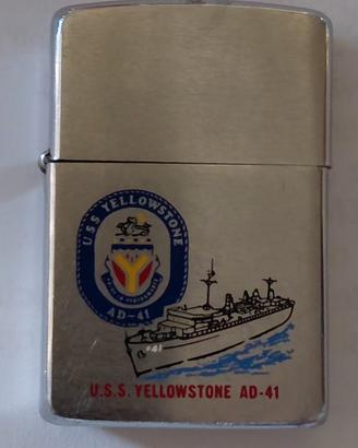 Zippo originale USS  YELLOWSTONE