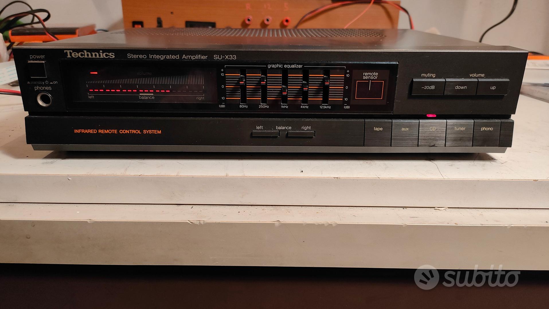 Amplificatore Technics SUX33 Audio/Video In vendita a Reggio Emilia