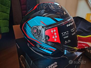 Casco Jet LS2 OF603 Infinity II Carbon - taglia M 